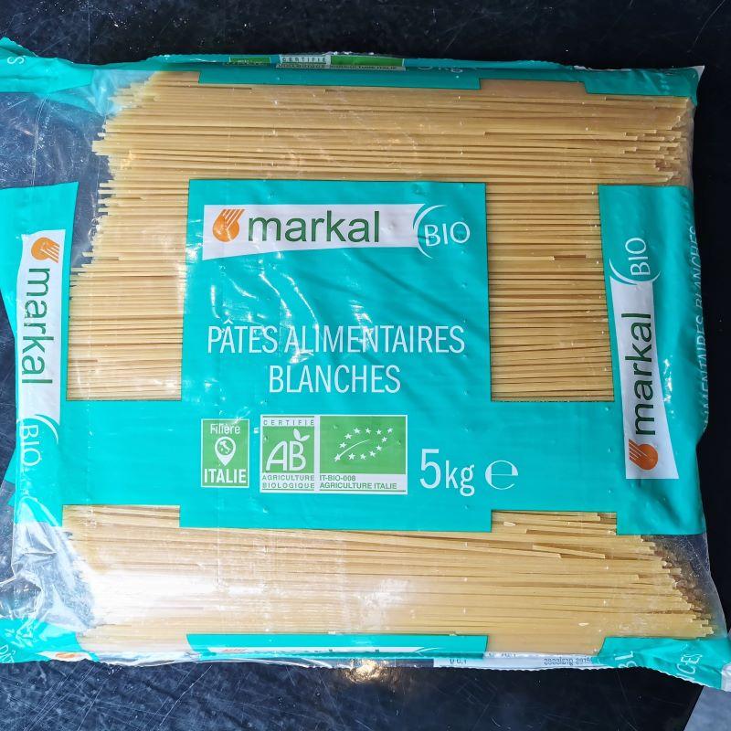 Spaghetti blancs bio 5kg - Kilogram