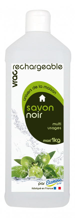 savon noir liquide produit naturel en circuit court avec Debbye Vadrouille à Dinan
